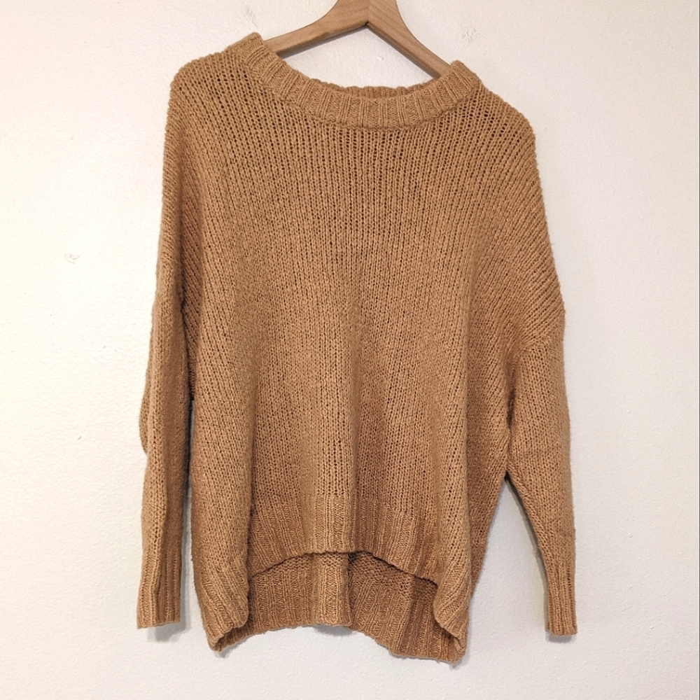 Aerie Alpaca and Wool Blend Oversized Sweater sz S